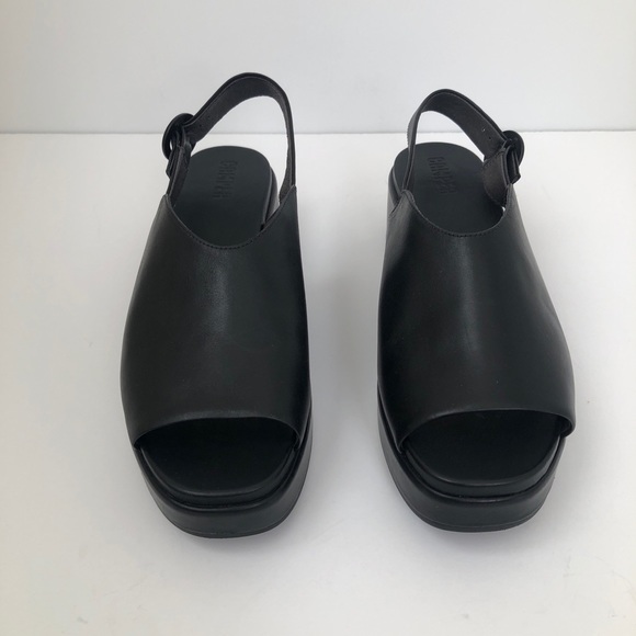 ❌ Camper Misia Peep Toe Leather Platform Sandals - Picture 4 of 12